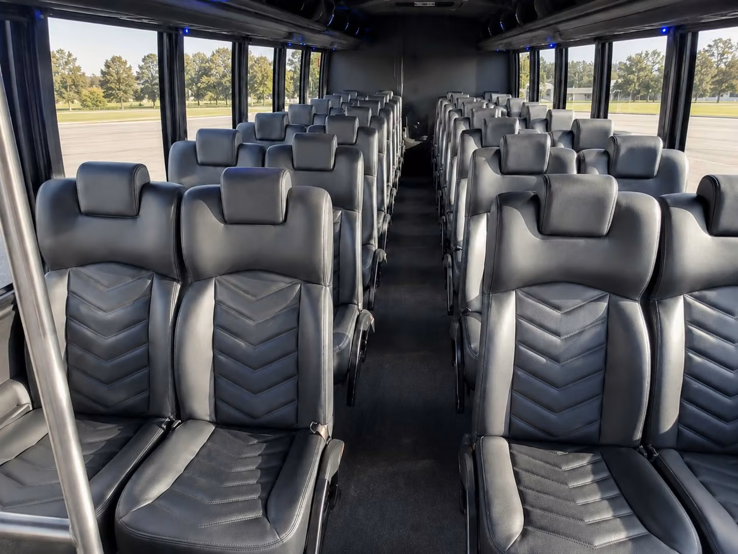 20 passenger minibus inside