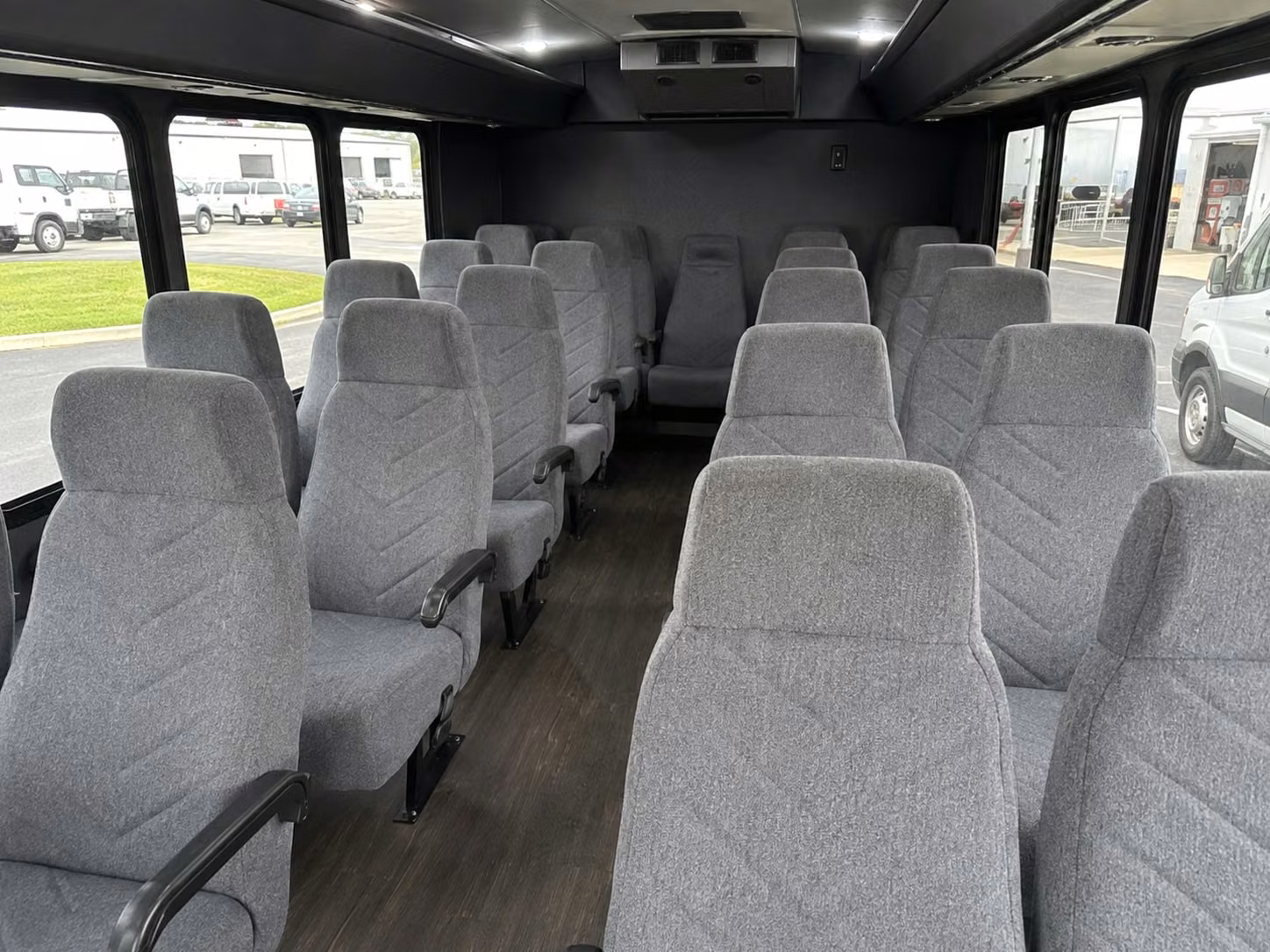 20 passenger minibus interior