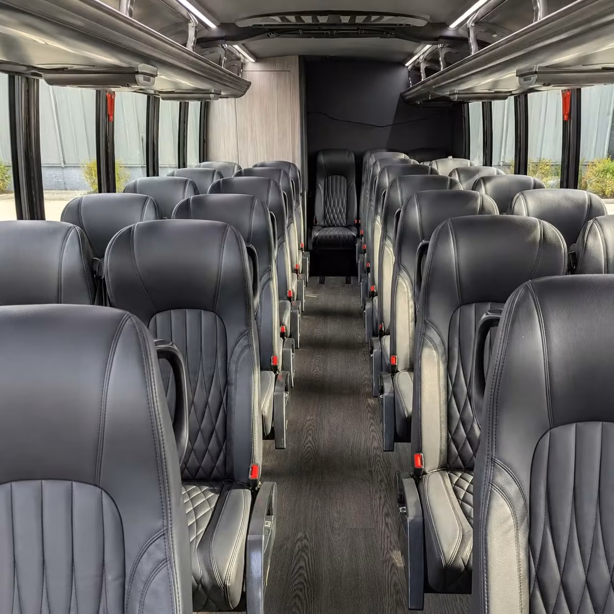 30 passenger minibus inside