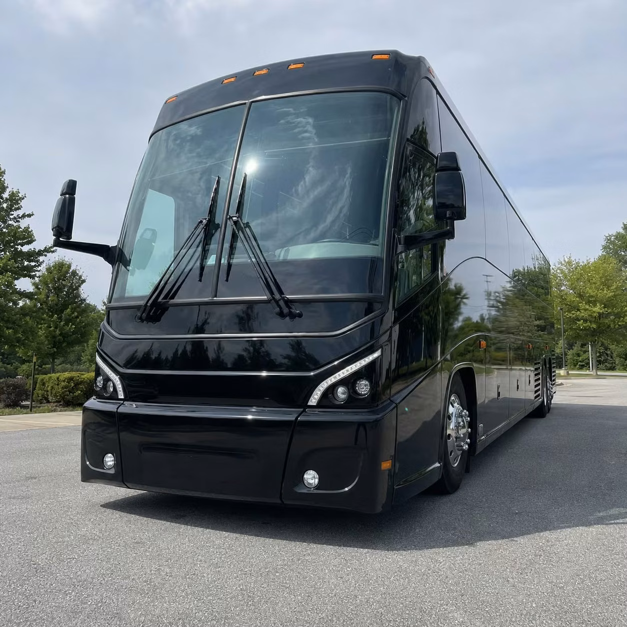 charter bus rentals for military personnel transfers and base support in the concord region