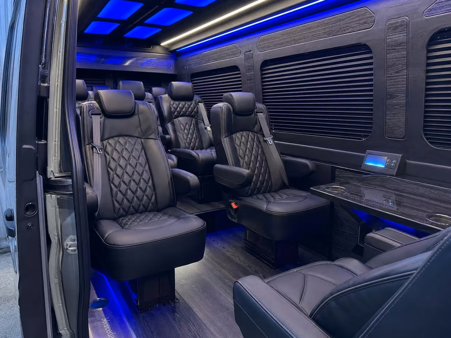 sprinter van transportation for groups and events across concord
