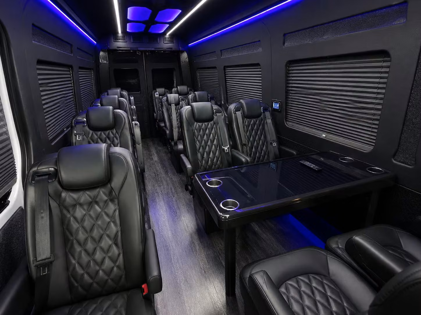 sprinter van with driver interior